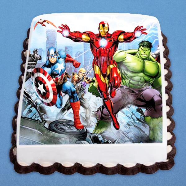 Avengers Cakes Square - Image 4