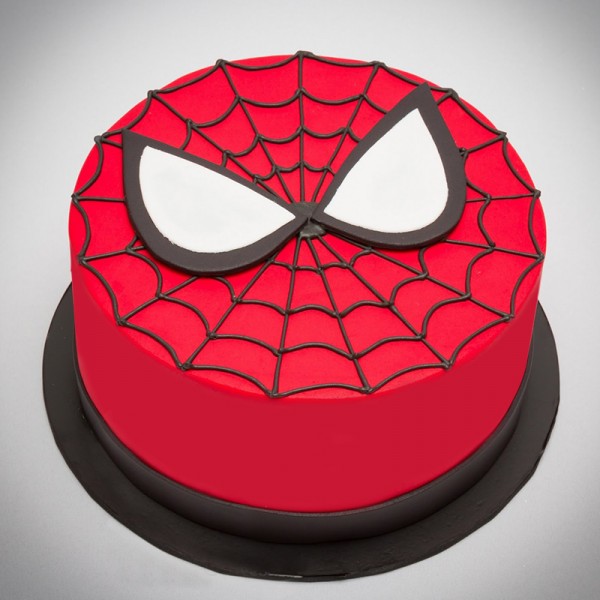 Glorious Spiderman Cake- MyFlowerTree
