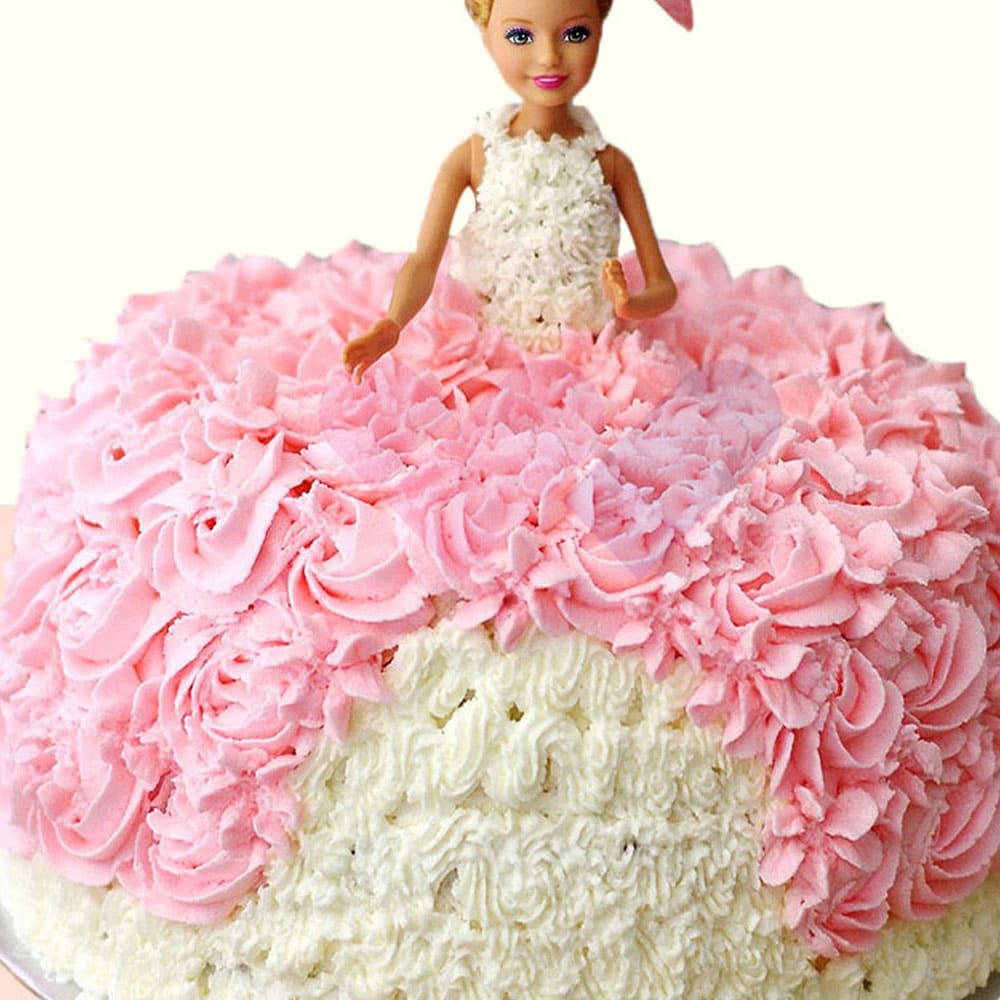 Barbie Doll Cake - Image 4