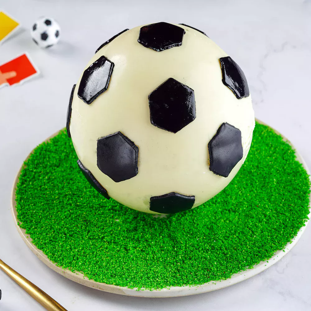 Football Pinata Cake - Image 3