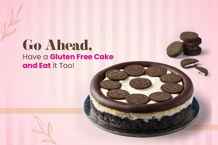 Feel free to indulge in a gluten-free cake!